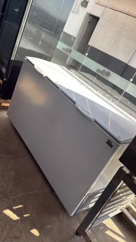 Freezer horizontal 2 tampas 530l Gelopar