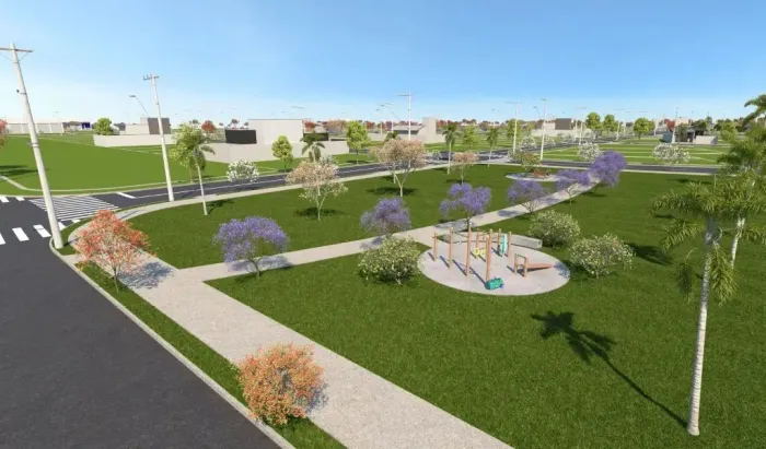 Terrenos à venda no Condomínio BVNM - Bem Viver Novo Mundo em Uberlândia