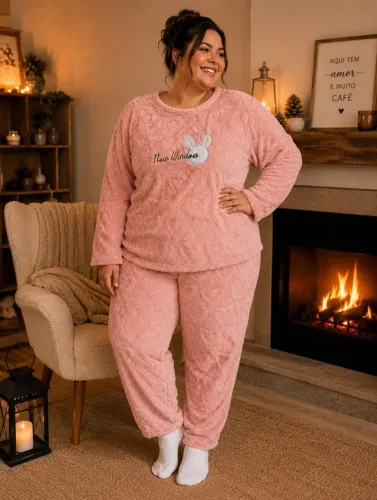Pijama Inverno PlusSize