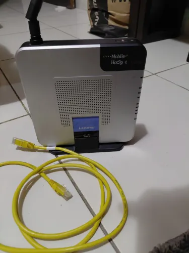 Modem cisco wireless-G Linksys com 2 ports para Phone