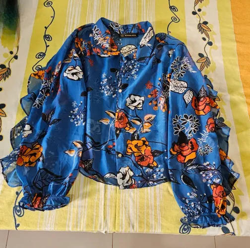 Blusa Morena Rosa de botão