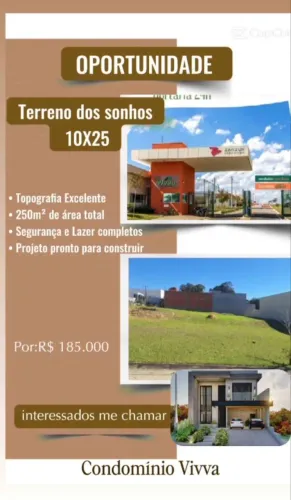 Terreno Condomínio