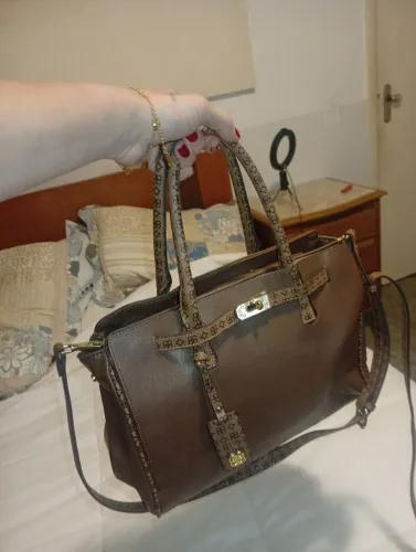 Bolsa Couro Luz da Lua
