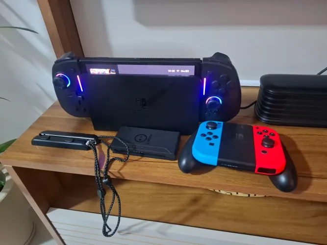 NITENDO SWITCH OLED DESBLOQUEADO 128GB