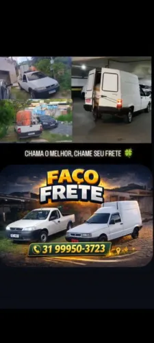 Fretes viagens e pequenas mudanças etc FIORINO/STRADA  LÉIA A DESCRIÇÃO 