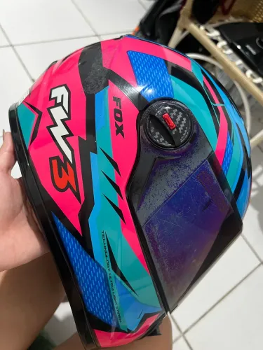 capacete fw3 usado - negociável