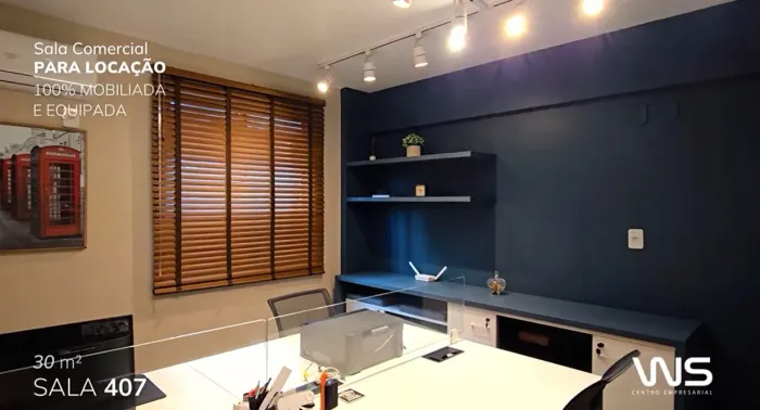 Excelente sala comercial para locação