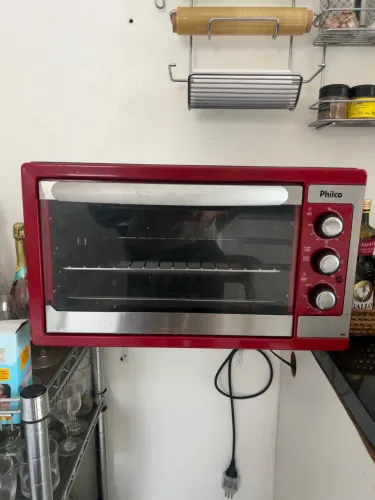Forno Elétrico Philco 46 Litros Vermelho 127V - Conservado