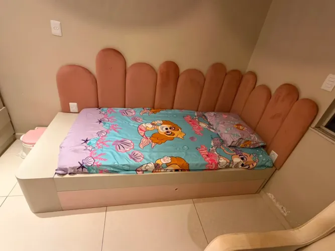 Cama infantil feminina