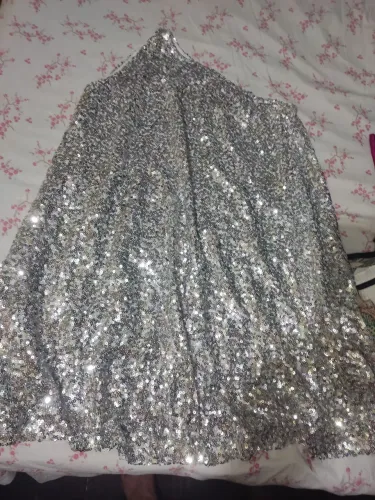 Vestido de festa no paetê