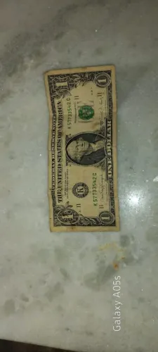 Cédula de 1 dólar original de 1988