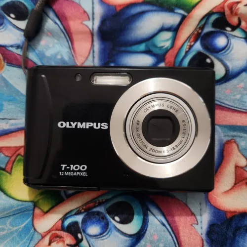 Câmera olympus T-100 12 MP - funcionando perfeitamente