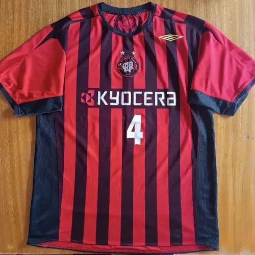 camisa original 2006 athletico pr umbro listrada tamanho gg 2007 atletico paranaense