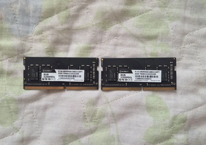 Memoria ram husky 2 pentes de 8 gb ddr4 3200 MHz notebook