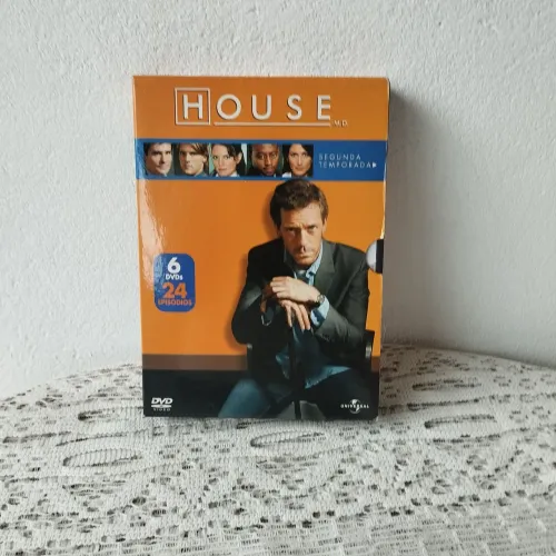 box de DVDs da Segunda Temporada de House,