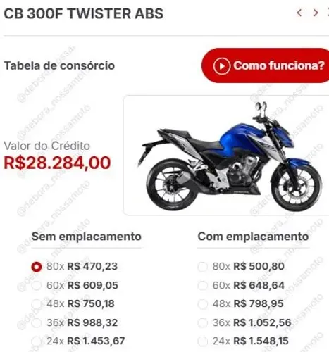 Vamos conquistar a sua honda?