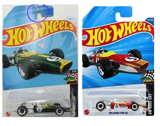 Hot Wheels Lotus 49 - Coleção Kit com 2 F1 antigo modelo