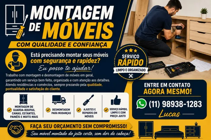 Montagem de moveis