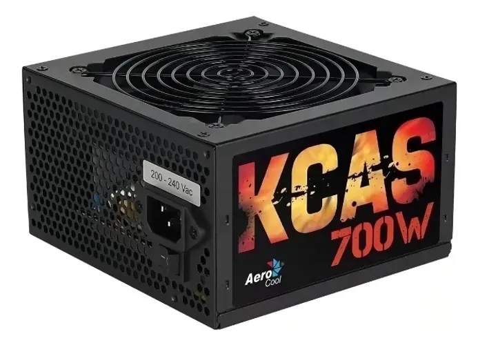 Aerocool Advanced Technologies KCAS 700W fonte de alimentação para pc cor preto