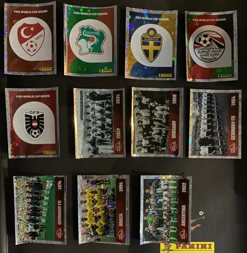 63 Figurinhas Panini ORIGINAIS Copa 2026 FIFA SEM REPETIR + BÔNUS