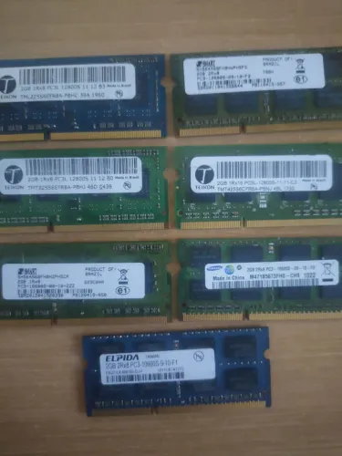 Memória ram para notebook