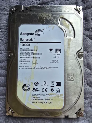 HD Interno Seagate Barracuda 1TB 3.5" SATA III (ST1000DM003)
