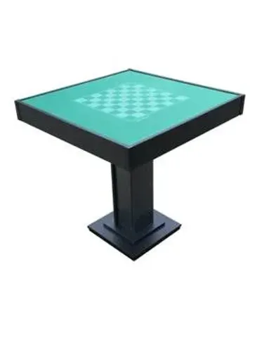 Mesa de Jogos Dama Xadrez Em Mdf Procópio Outlet