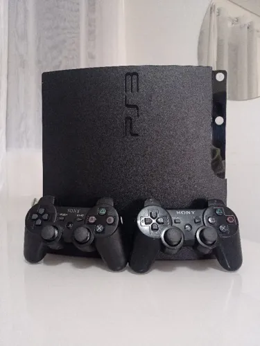 PS3 Slim Destravado (NOVINHO E LOTADO DE JOGOS)