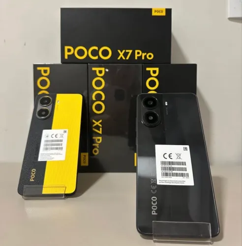 Xiaomi Poco X7 PRO 5G 256GB + 12GB RAM, Processador Dimensity 8400-Ultra,