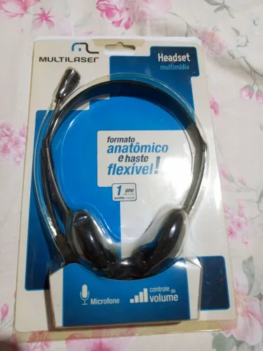 Headset fone de ouvido Multlaser