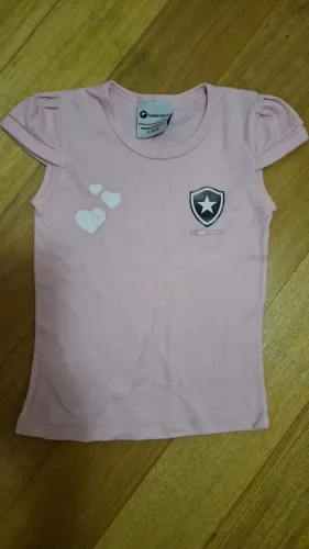 Blusa infantil Botafogo - 4 anos