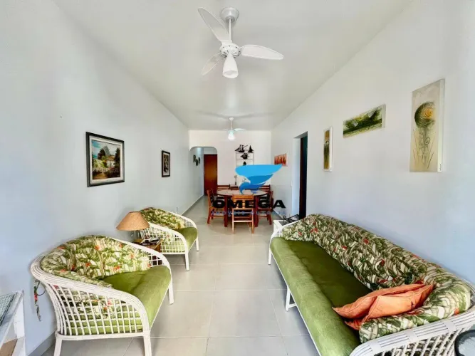 Apartamento à venda na praia da Enseada no Guarujá I Omega Imoveis