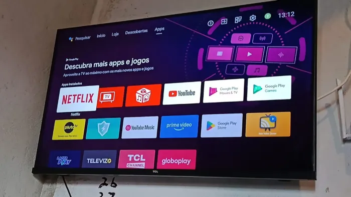 SMART TV TCL 43 polegadas- perfeito estado