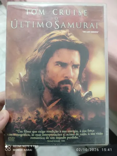 Dvd o último samural tom cruise