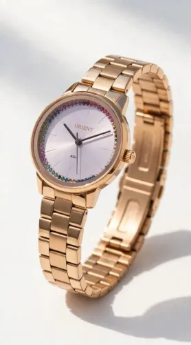 Relógio feminino orient dourado Original novo