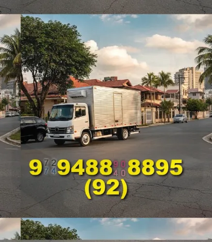 frete bau e mudanças com segurança! atendimento agora em Ponta Negra e Centro.