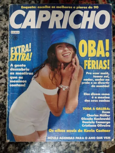 Revista capricho dezembro 1990 usado