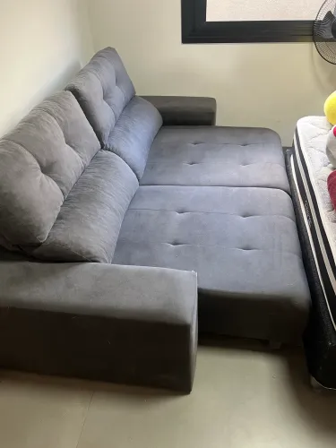 Sofá retrátil dois lugares