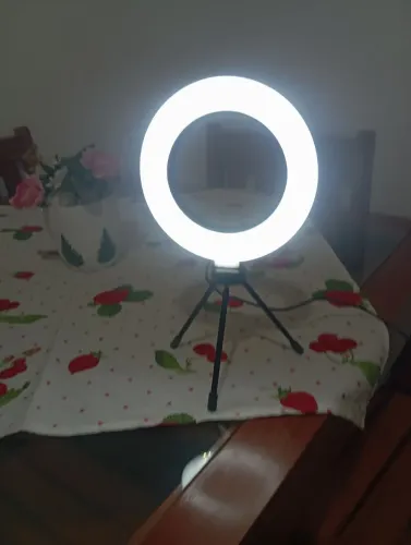 Iluminária para fazer selfies tirar fotos