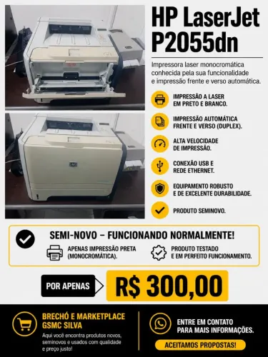 Impressora HP laserjet