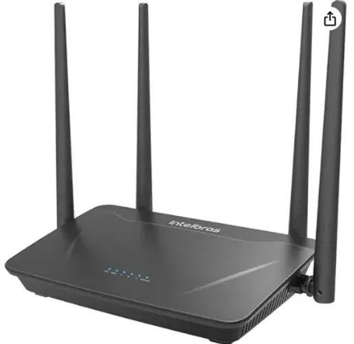 Roteador Wireless Dual Band RF 1200 Preto Intelbras