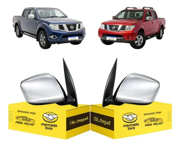 Retrovisor Nissan Frontier 2008 09 10 11 12 13 14 A 2016 Par