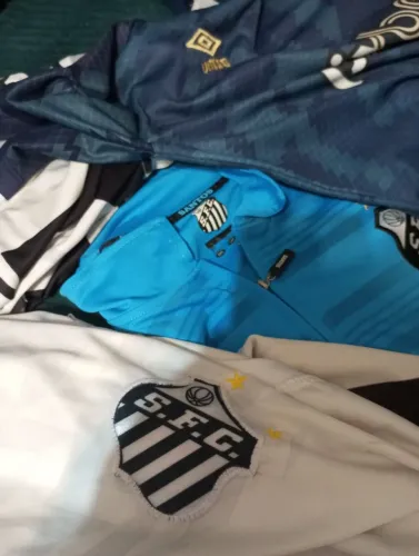 Kit 05 camisas do Santos FC