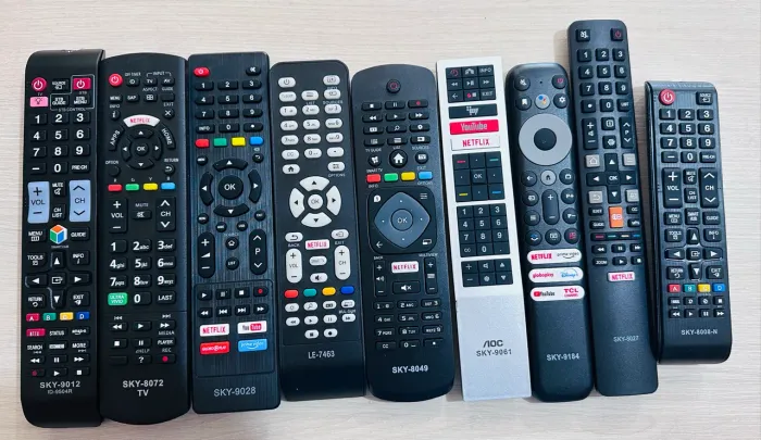 Controle remoto para tv