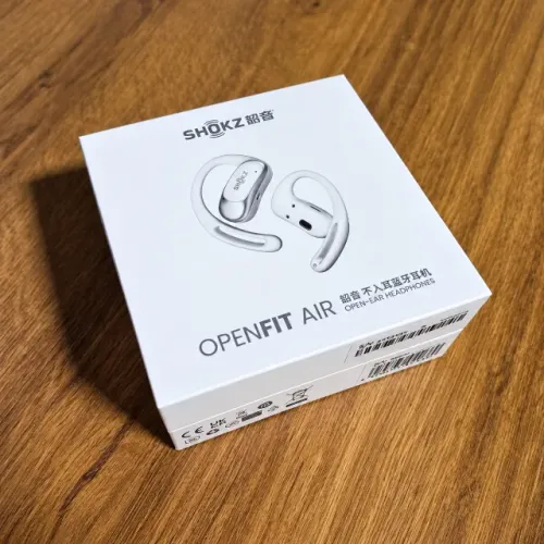 Shokz OpenFit Air T511 - Novo, Caixa Fechada