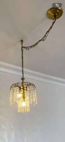 LUSTRE PENDENTE DE CRISTAL