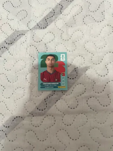 Figurinha do Cristiano Ronaldo normal 2026