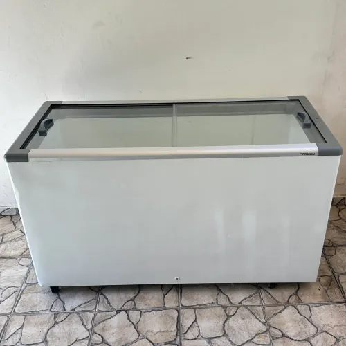 Freezer Expositor Fricon 503 Litros Tampa de Vidro 220V