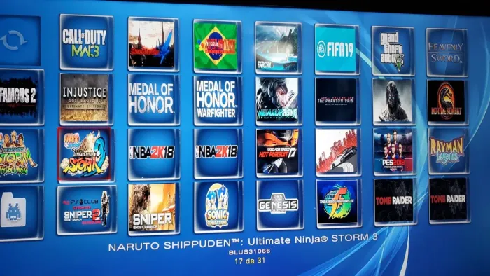 Playstation 3 destravado um terá de jogos 