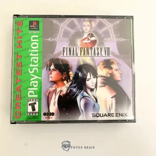JOGO FINAL FANTASY VIII (GREATEST HITS) SEMINOVO - PS1